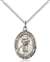 St. Marcellin Champagnat Medal<br/>8131 Oval, Sterling Silver