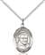 St. Vincent De Paul Medal<br/>8134 Oval, Sterling Silver