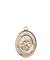 St. Sebastian/Field Hockey Medal<br/>8178 Oval, 14kt Gold