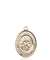 St. Sebastian/Field Hockey Medal<br/>8178 Oval, 14kt Gold