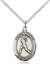 St. Sebastian / Softball Medal<br/>8183 Oval, Sterling Silver