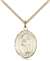 St. Sebastian / Archery Medal<br/>8189 Oval, Gold Filled