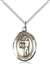 St. Sebastian / Archery Medal<br/>8189 Oval, Sterling Silver