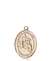 St. Sebastian / Motorcycle Medal<br/>8197 Oval, 14kt Gold