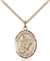 St. Martin of Tours Medal<br/>8200 Oval, Gold Filled