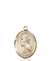 St. Vincent Ferrer Medal<br/>8201 Oval, 14kt Gold