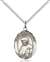 St. John Neumann Medal<br/>8204 Oval, Sterling Silver