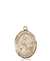 St. Maria Goretti Medal<br/>8208 Oval, 14kt Gold