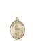 St. Petronille Medal<br/>8209 Oval, 14kt Gold