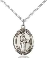 St. Petronille Medal<br/>8209 Oval, Sterling Silver