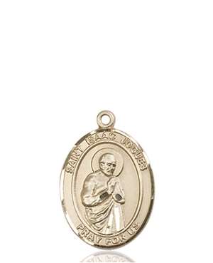 St. Isaac Jogues Medal<br/>8212 Oval, 14kt Gold