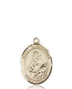 St. Alexandra Medal<br/>8215 Oval, 14kt Gold