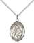 St. Alexandra Medal<br/>8215 Oval, Sterling Silver