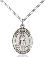 St. Barnabas Medal<br/>8216 Oval, Sterling Silver
