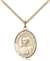 St. Ignatius of Loyola Medal<br/>8217 Oval, Gold Filled