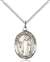 St. Joseph The Worker Medal<br/>8220 Oval, Sterling Silver