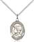 St. Elizabeth Ann Seton Medal<br/>8224 Oval, Sterling Silver