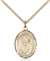 St. Dominic Savio Medal<br/>8227 Oval, Gold Filled