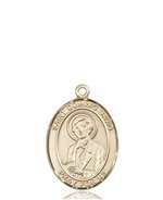 St. Dominic Savio Medal<br/>8227 Oval, 14kt Gold
