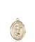 St. Stephanie Medal<br/>8228 Oval, 14kt Gold