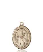 St. John of the Cross Medal<br/>8231 Oval, 14kt Gold