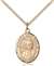  St. John Paul II Medal<br/>8234 Oval, Gold Filled