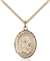 St. Madeline Sophie Barat Medal<br/>8236 Oval, Gold Filled