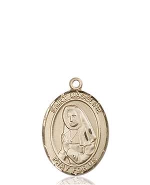 St. Madeline Sophie Barat Medal<br/>8236 Oval, 14kt Gold