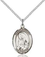 St. Madeline Sophie Barat Medal<br/>8236 Oval, Sterling Silver