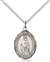 St. Bartholomew the Apostle Medal<br/>8238 Oval, Sterling Silver