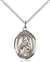 St. Matilda Medal<br/>8239 Oval, Sterling Silver