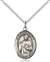 St. Placidus Medal<br/>8240 Oval, Sterling Silver