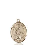 St. Isabella of Portugal Medal<br/>8250 Oval, 14kt Gold