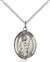 St. Grace Medal<br/>8255 Oval, Sterling Silver
