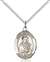 St. Christian Demosthenes Medal<br/>8257 Oval, Sterling Silver