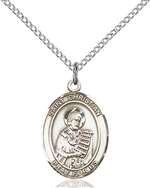St. Christian Demosthenes Medal<br/>8257 Oval, Sterling Silver