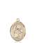 St. Isaiah Medal<br/>8258 Oval, 14kt Gold