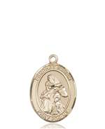 St. Isaiah Medal<br/>8258 Oval, 14kt Gold