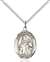 St. Isaiah Medal<br/>8258 Oval, Sterling Silver