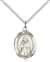 St. Samuel Medal<br/>8259 Oval, Sterling Silver