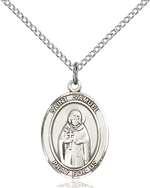 St. Samuel Medal<br/>8259 Oval, Sterling Silver