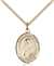St. Hildegard Von Bingen Medal<br/>8260 Oval, Gold Filled