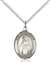 St. Hildegard Von Bingen Medal<br/>8260 Oval, Sterling Silver