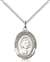 St. John Baptist de La Salle Medal<br/>8262 Oval, Sterling Silver