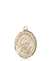 St. Bernard of Montjoux Medal<br/>8264 Oval, 14kt Gold