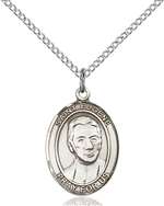 St. Eugene de Mazenod Medal<br/>8266 Oval, Sterling Silver