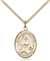 St. Julia Billiart Medal<br/>8267 Oval, Gold Filled