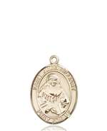 St. Julia Billiart Medal<br/>8267 Oval, 14kt Gold