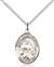 St. Julia Billiart Medal<br/>8267 Oval, Sterling Silver