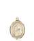 St. Bruno Medal<br/>8270 Oval, 14kt Gold